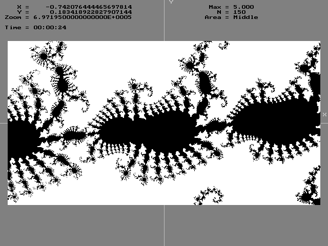Това е графика, получена посредством програмата mcalc017.exe